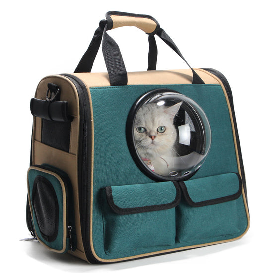 space capsule pet backpack
