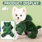 dinosaur dog sweater